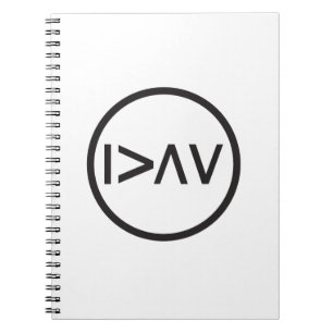 Ich bin größer als meine Hochs und Tiefs - Kreis Notizblock