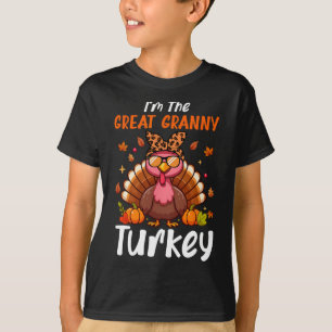 Ich bin Großmutter Türkei Erntedank Proud Women F T-Shirt