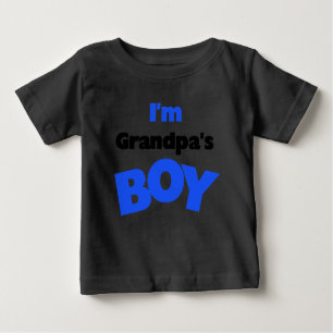 Ich bin Großvaters Junge Baby T-shirt