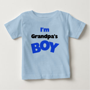 Ich bin Großvaters Junge Baby T-shirt