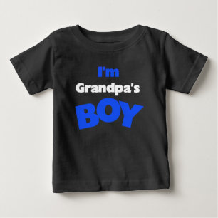 Ich bin Großvaters Junge Baby T-shirt