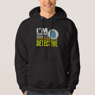 Ich bin grundsätzlich ein Detektiv Crime Junkie Ve Hoodie