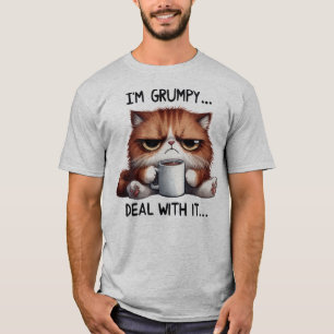 Ich bin gruselig, kümmere mich um die Katze T-Shirt