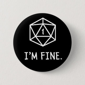 Ich bin gut DnD Button