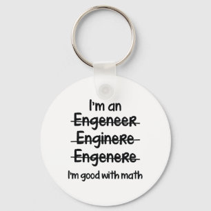 Ich bin gut mit Mathe Schlüsselanhänger