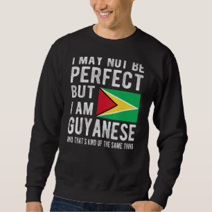 Ich bin Guyana Flag Guyana Heritage Guyanese Roots Sweatshirt