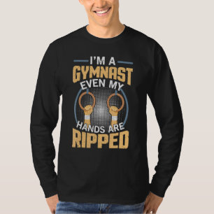 Ich bin Gymnastikspieler, selbst meine Hände sind T-Shirt