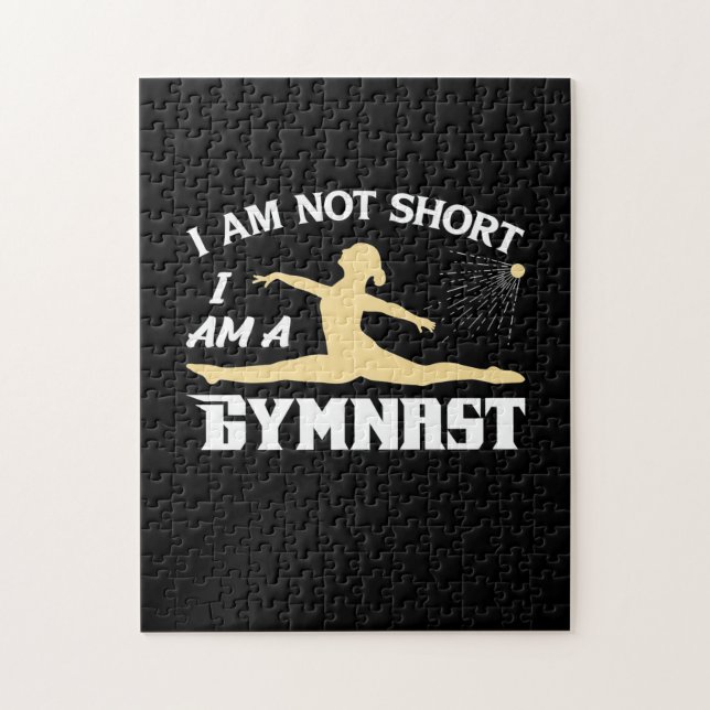 Ich bin Gymnastin Puzzle (Vertikal)