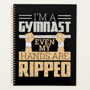 Ich bin Gymnastin, selbst meine Hände sind gerisse Planer