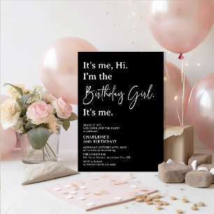 Ich bin Hallo. Ich bin das Geburtstags-Girl-Party Einladung