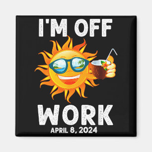 Ich bin Hemd Sonnenfinsternis Sonne Ausser Betrieb Magnet