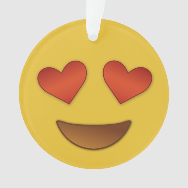 Ich bin herein wie mit Ihnen emoji Ornament (Vorderseite)
