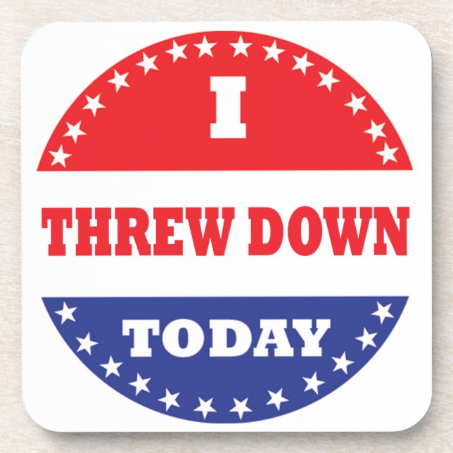 Ich bin heute abgestürzt untersetzer (Vorderseite)