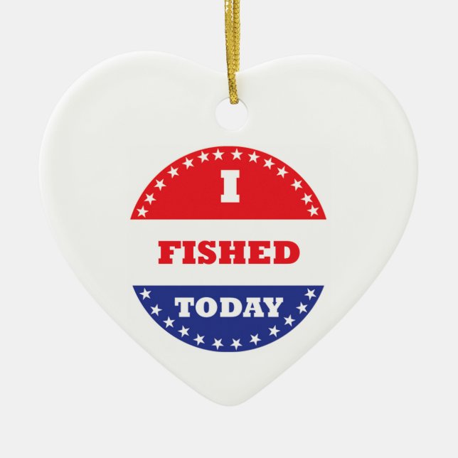 Ich bin heute gestorben keramikornament (Vorne)