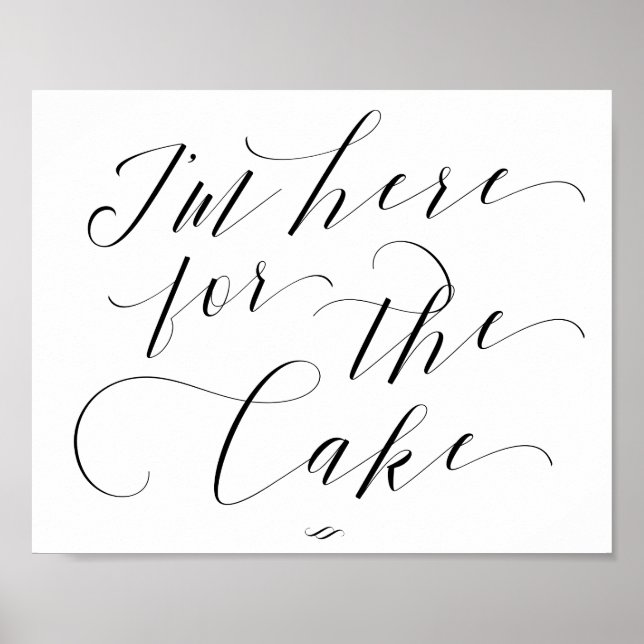 Ich bin hier für das Cake Processional Wedding Sig Poster (Vorne)