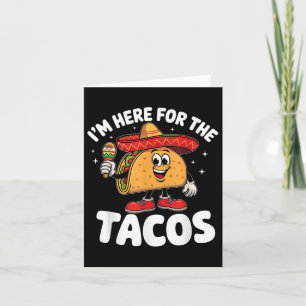 Ich bin hier für das Tacos Cinco de Mayo Taco Love Karte