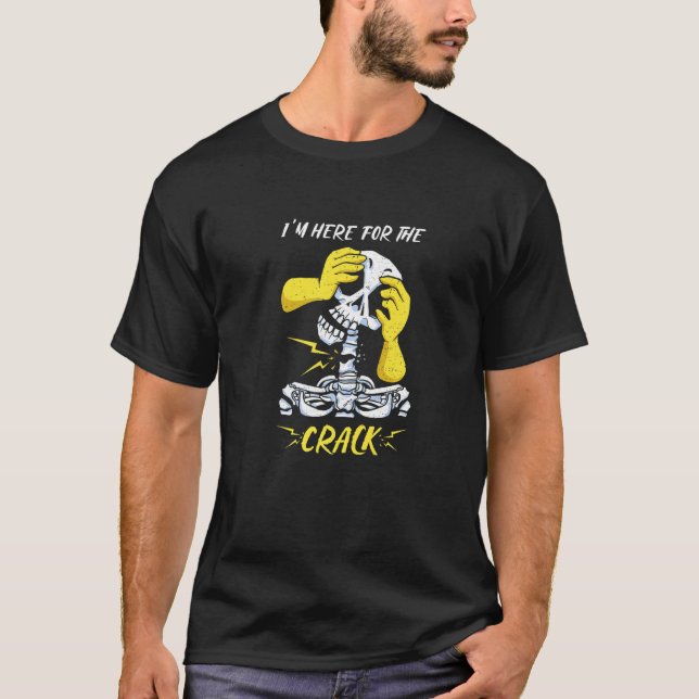 Ich bin hier für den Chiropraktiker für die Kaross T-Shirt (Vorderseite)