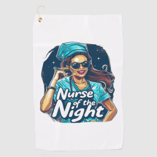 Ich bin hier für die Boos Golfhandtuch