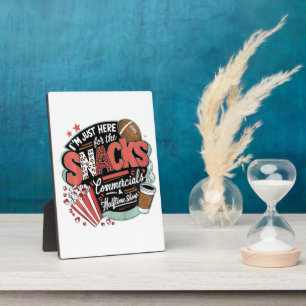 ICH BIN HIER FÜR SNACKS WERBESPOTS UND HALBZEIT FOTOPLATTE
