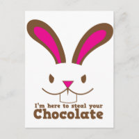 Ich bin hier, um dein SCHOKOLADE zu stehlen