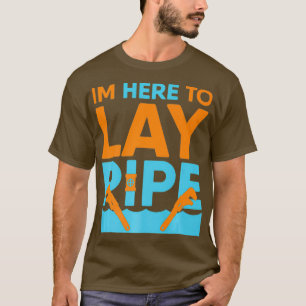 Ich bin hier, um Pipe Klempner zu legen T-Shirt