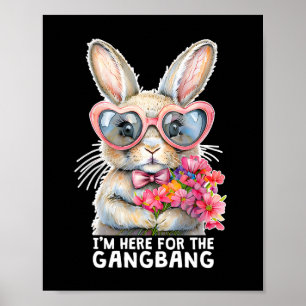 Ich bin hier wegen der glänzenden, sonnigen unange poster