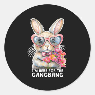 Ich bin hier wegen der glänzenden, sonnigen unange runder aufkleber