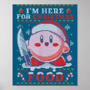 Ich bin hier wegen des Weihnachtsessens Poster