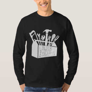 Ich bin hier, weil du etwas Handyman Ele kaputtgem T-Shirt