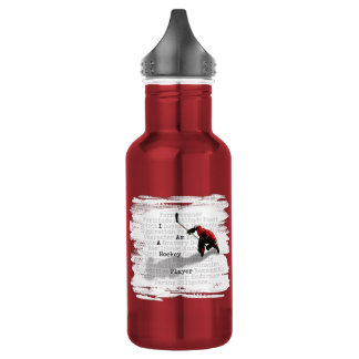 Ich bin Hockey-Spieler Edelstahlflasche