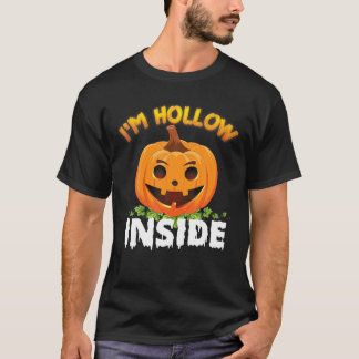 Ich bin Hollow Inside Halloween Niedlichen Pumpkin T-Shirt