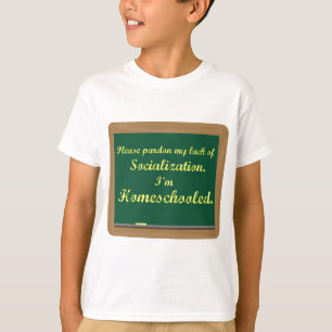 Ich bin homeschooled. T-Shirt