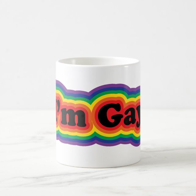 Ich bin homosexuell tasse (Mittel)