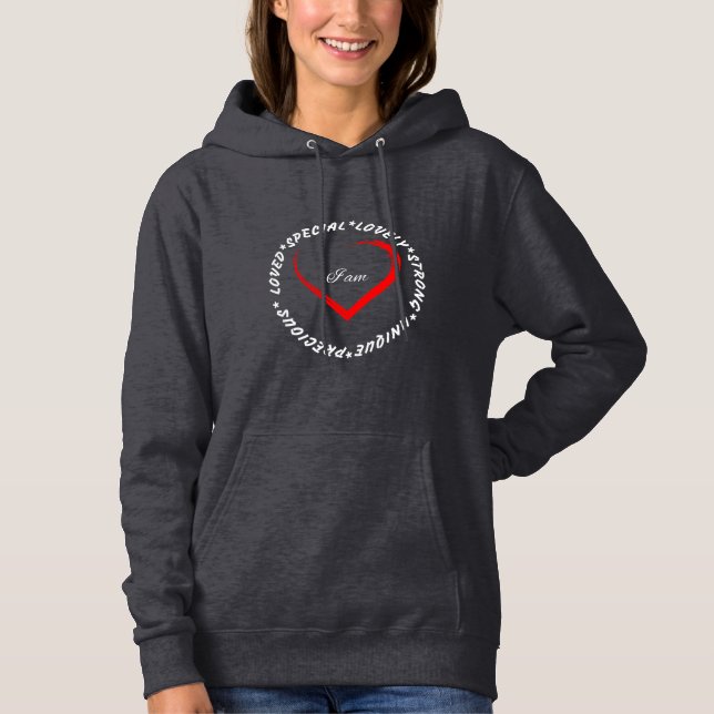 Ich bin hoodie (Vorderseite)