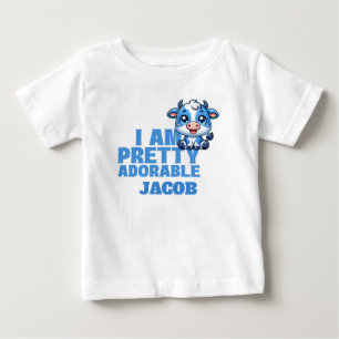 Ich bin Hübsch und individuell. Baby T-shirt