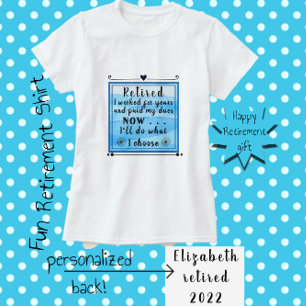 Ich bin Hübsche blaue Aquarellkunst müde T-Shirt