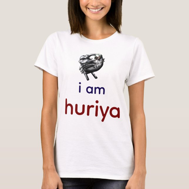 ich bin huriya T-Shirt (Vorderseite)