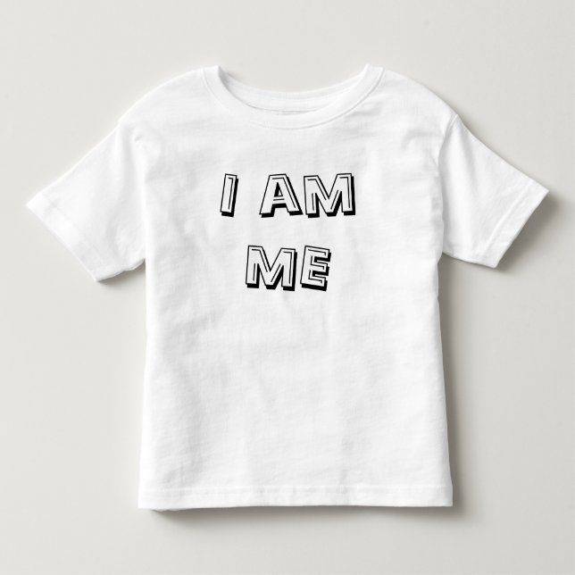 Ich bin ICH Kleinkind T-shirt (Vorderseite)