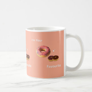 Ich bin Ihr Favorit - Niedliches Donut-Design Kaffeetasse