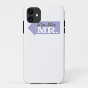 Ich bin ihr Herr (violetter Pfeil) iPhone 11 Hülle
