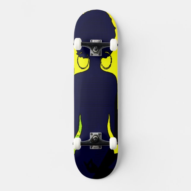 Ich bin ihr, ich bin Königin Skateboard (Vorderseite)