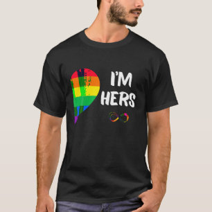 Ich bin ihr, meine lesbischen Paare passen zu LGBT T-Shirt