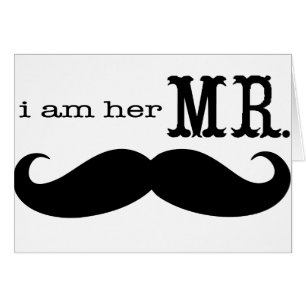 Ich bin ihr Mr. Mustache Grooms Geschenke