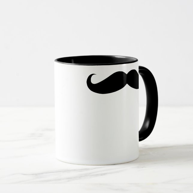 Ich bin ihr Mr. Mustache Grooms Tasse (VorderseiteRechts)