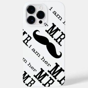 Ich bin ihr Mr. Mustache GroomsRazr Phone Case