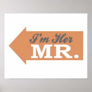 Ich bin ihr Mr. (Orange Arrow) Poster