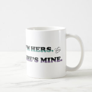Ich bin ihr, sie ist mein tasse