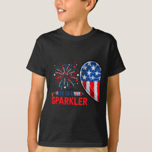 Ich bin ihr Sparkler 4th of July Funny Couple Cost T-Shirt