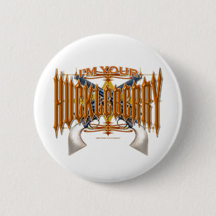 Ich bin Ihre Heidelbeere Button