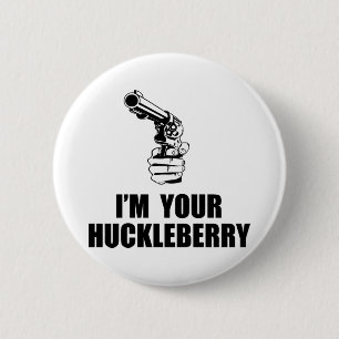 Ich bin Ihre Heidelbeere Button